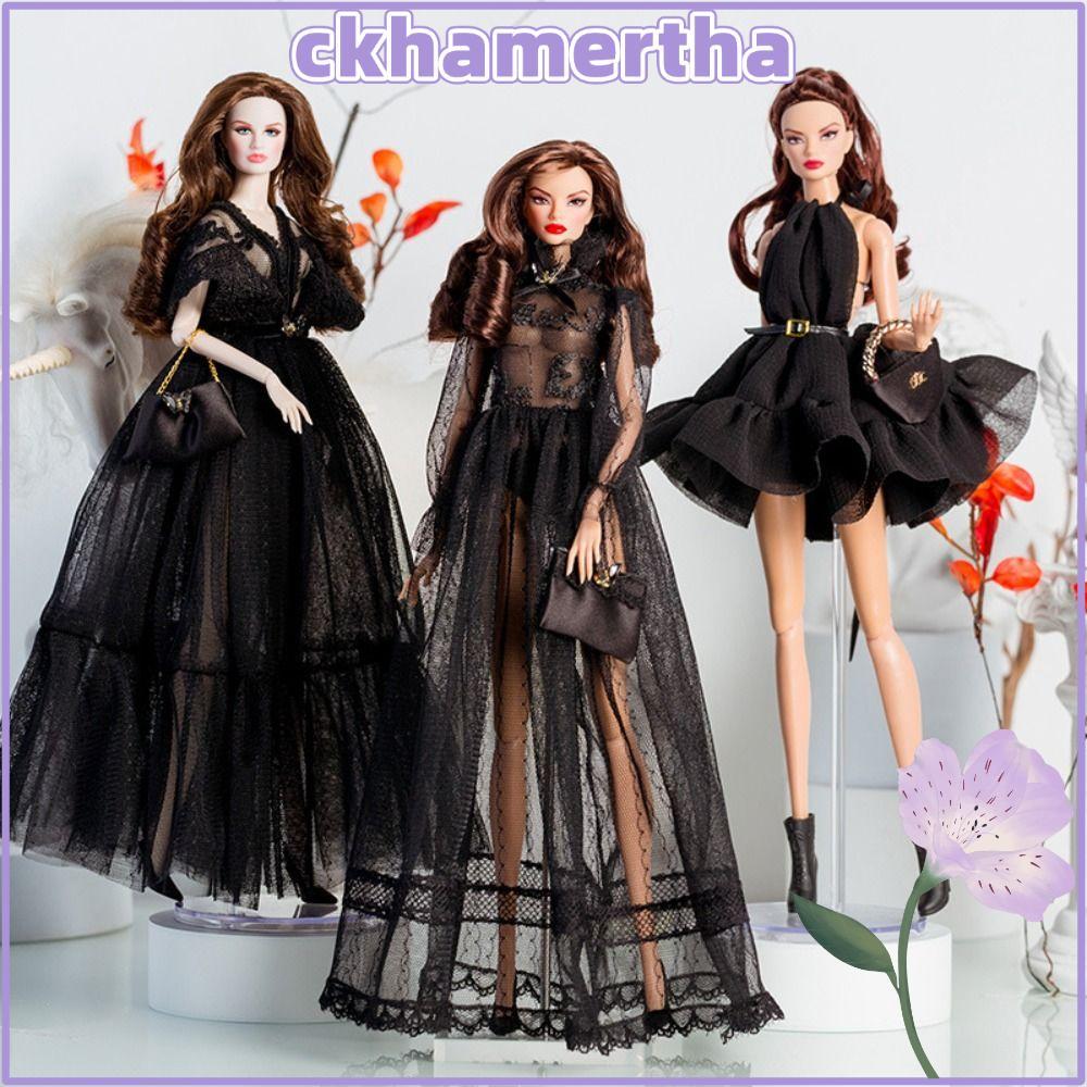 CKHAMPH Supermodel Doll Clothes Suit, Fashion Doll Luxurious Outfit, 10 Styles Collector with Shoes 