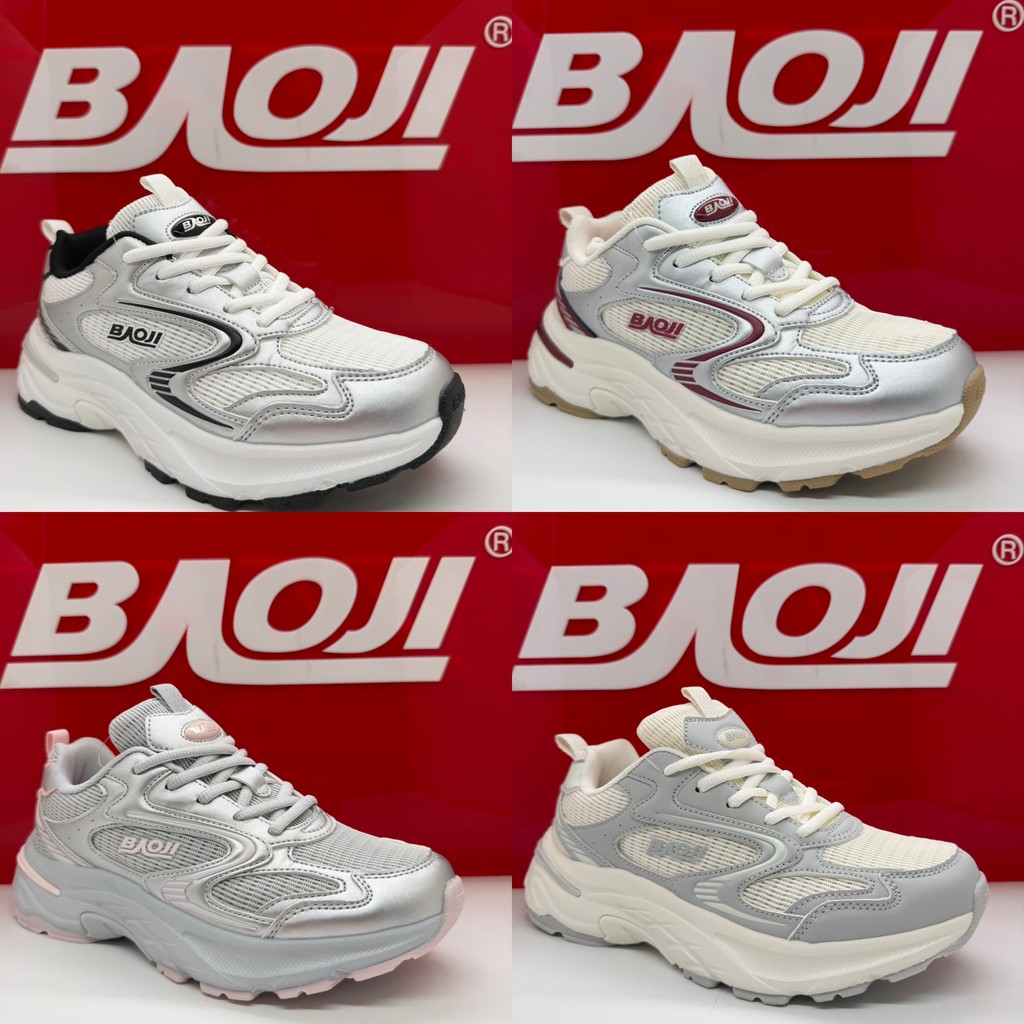 [รองเท้าวิ่ง] Baoji บาโอจิ รองเท้าผ้าใบผู้หญิง bjw1198