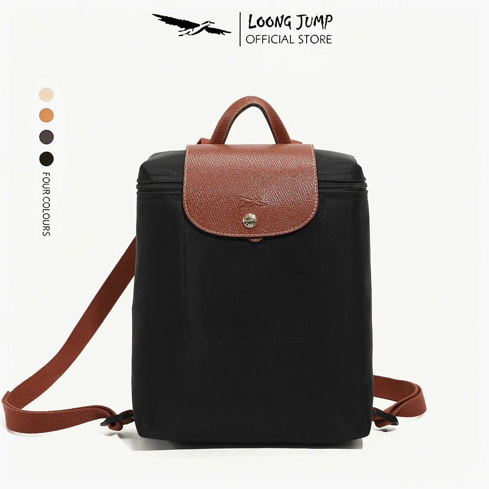 แฟชั่นนะคะ LOONG JUMP Bag War Horse กระเป๋าเป้สะพายหลัง กระเป๋าเป้ใส่โน้ตบุ๊กสไตล์อังกฤษ