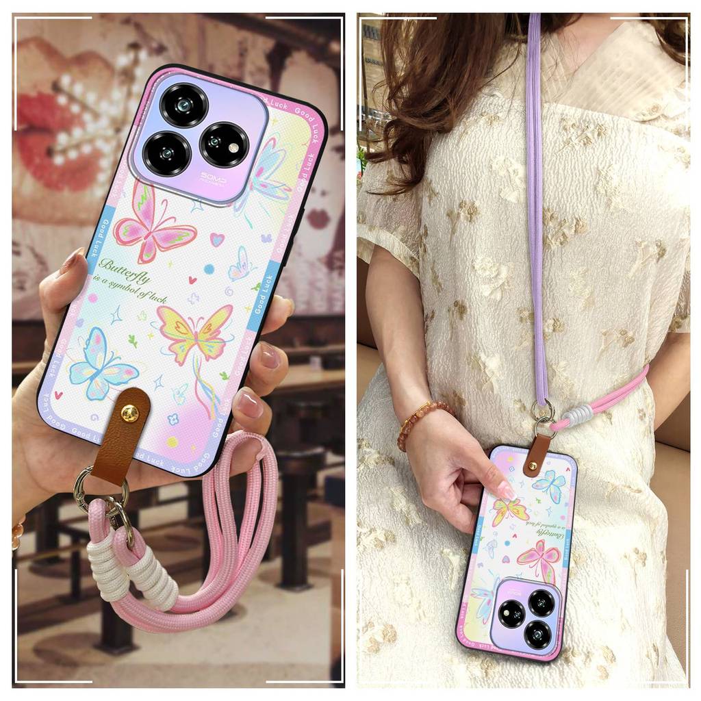 สร้อยคอกันน้ําเคสโทรศัพท์สําหรับ ZTE Blade V60 ออกแบบ/Axon 60 Lite ทนทานเต็มห่อการ์ตูนแฟชั่นออกแบบปก
