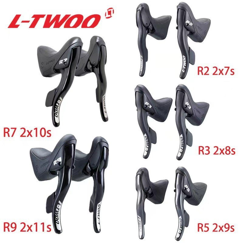 LTWOO Blueprint แผนที่มือเปลี่ยน R2/R3/R5/R7/R9 จักรยาน Finger Dial 2x7/8/9/10/11 ความเร็วด้านหลัง D