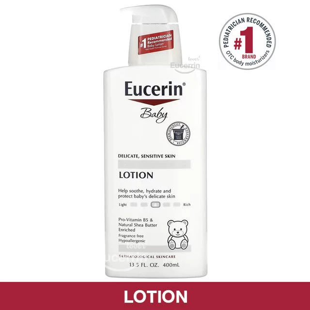 Eucerin Baby Lotion Fragrance Free 400 ml