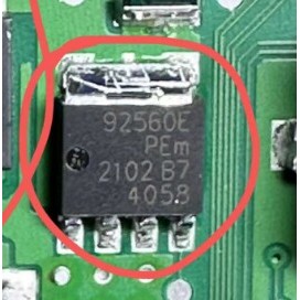 92560E BUK9Y25-60E บอร์ดคอมพิวเตอร์รถยนต์ MOS Field Effect Power Tube