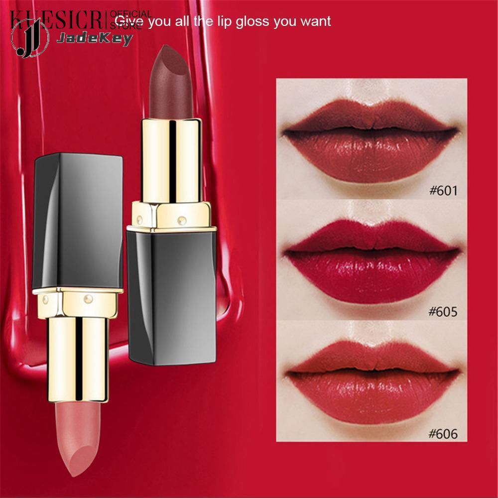 【พร้อมส่ง】 ลิปสติกเนื้อแมท NAYOU กันน้ำ ติดทนนาน ไม่ซีดจาง ไม่ติดแก้ว ลิปกลอส แต่งริมฝีปาก 【JadeKey】