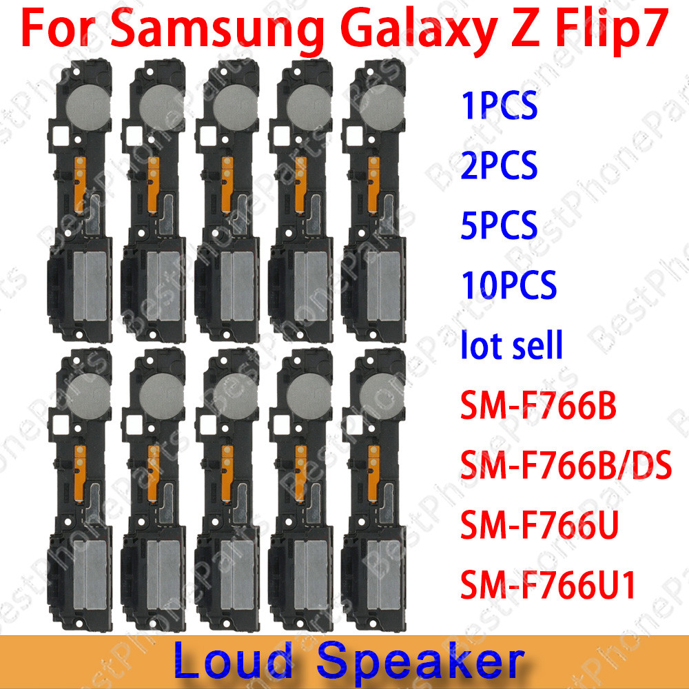 พรีเมี่ยมด้านล่างลําโพงเสียง Ringer Buzzer สําหรับ Samsung Galaxy Z Flip7 5G SM-F766B SM-F766U เปลี่