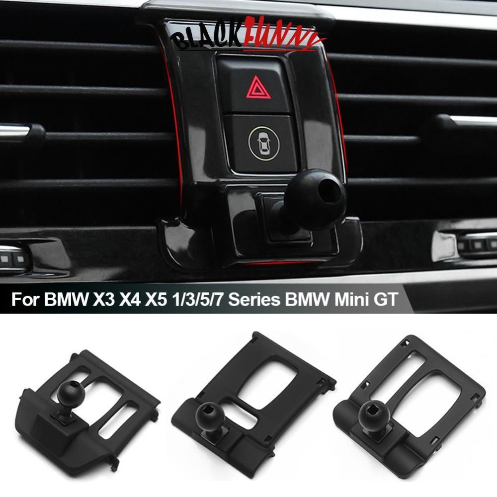BLACKFUNNY ที่วางโทรศัพท์ในรถยนต์ขาตั้งเฉพาะขายึดฐานคงที่รถยนต์สําหรับ BMW X3 X4 X5 1/3/5/7 Series B