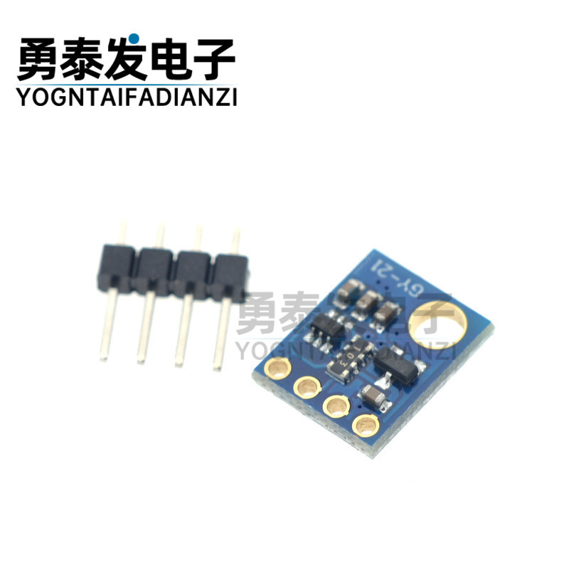 GY21 SHT21 HTU21D เปลี่ยนโมดูลเซ็นเซอร์อุณหภูมิความชื้น SI7021 อินเทอร์เฟซ I2C
