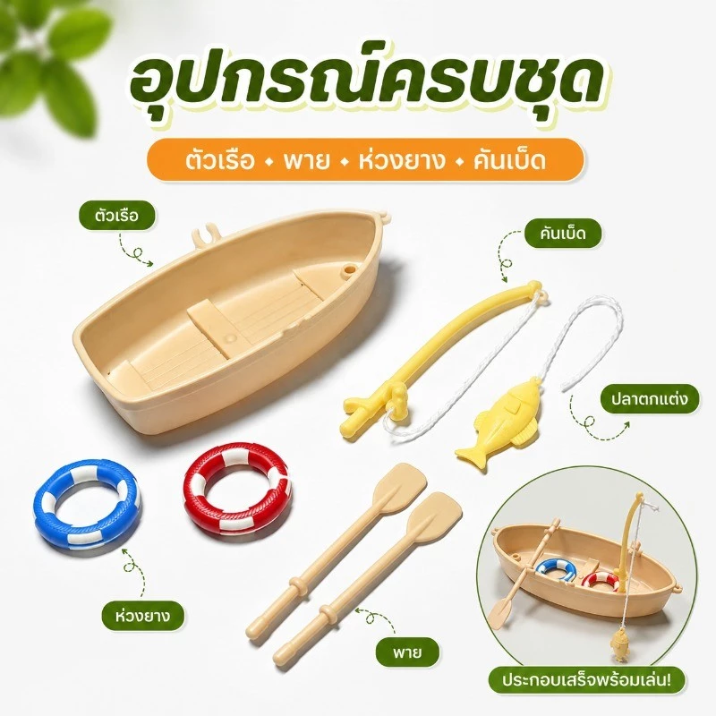 COD พร้อมจัดส่ง 3PCS ภูมิทัศน์ตู้ปลา ขนาดเล็ก diy โมเดลเรือตกปลาจําลอง ของเล่นสําหรับเด็ก thumbnail 10