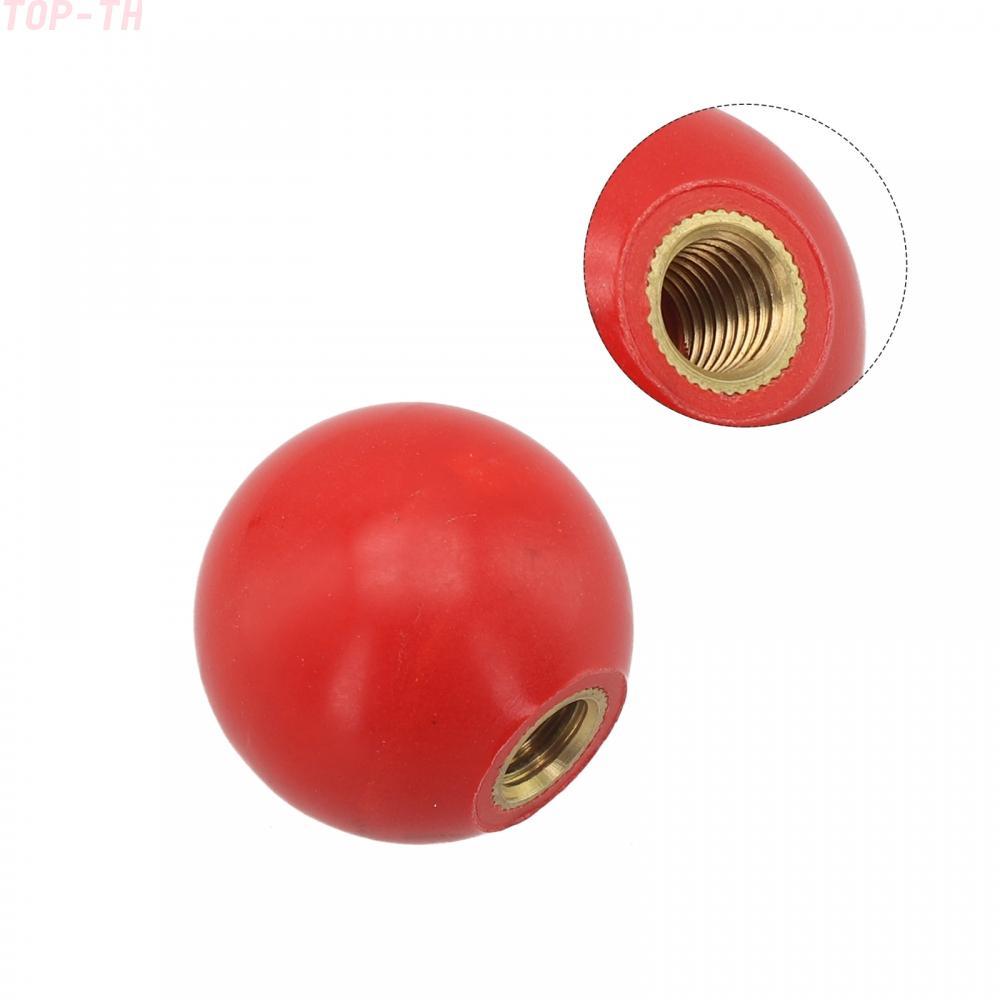 Handle Ball Nut for Multiple Industries Bakelite Ball Brass Core Black Red