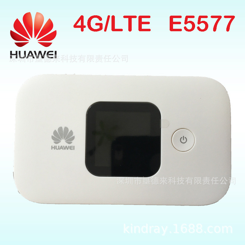 E5577 4G WiFi เราเตอร์ไร้สายแบบพกพา E5577FS-932 รองรับการใช้งานกับเครือข่าย 4G ทุกเครือข่าย