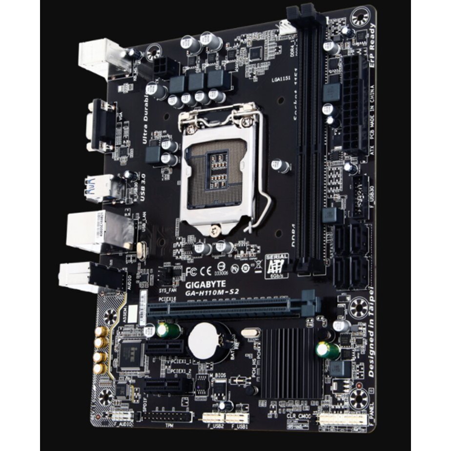 เมนบอร์ด Gigabyte H110M-s2 H110M-DS2 b150M-d2v b250M-d3v b250M-d3h