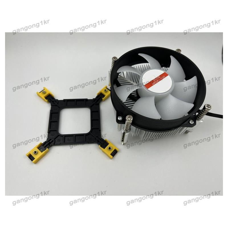 [gangong1kr]สําหรับ 1156/1366 หม้อน้ํา CPU ตั้งโต๊ะคอมพิวเตอร์ พัดลม CPU คูลเลอร์แกนอลูมิเนียม