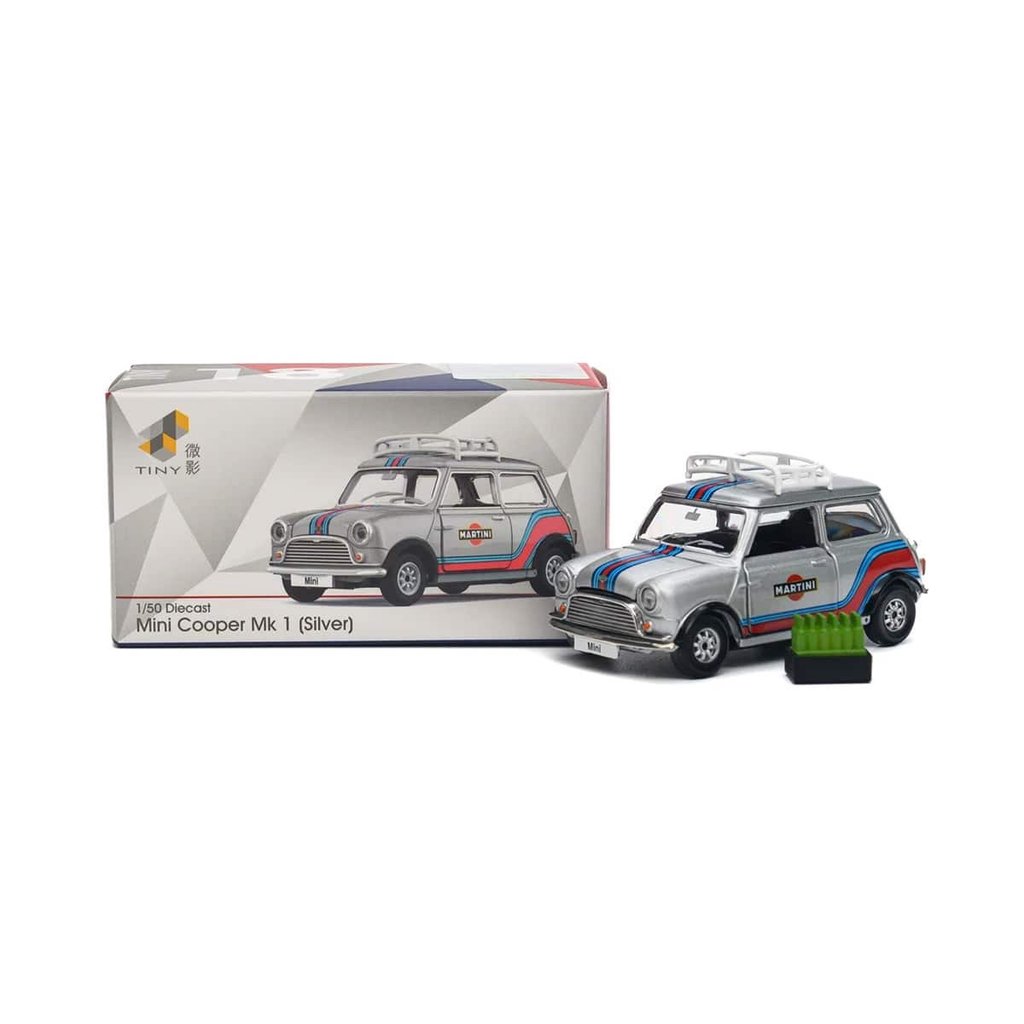 TINY 1/50 Mini Cooper Mk 1 (Silver) MINI0023