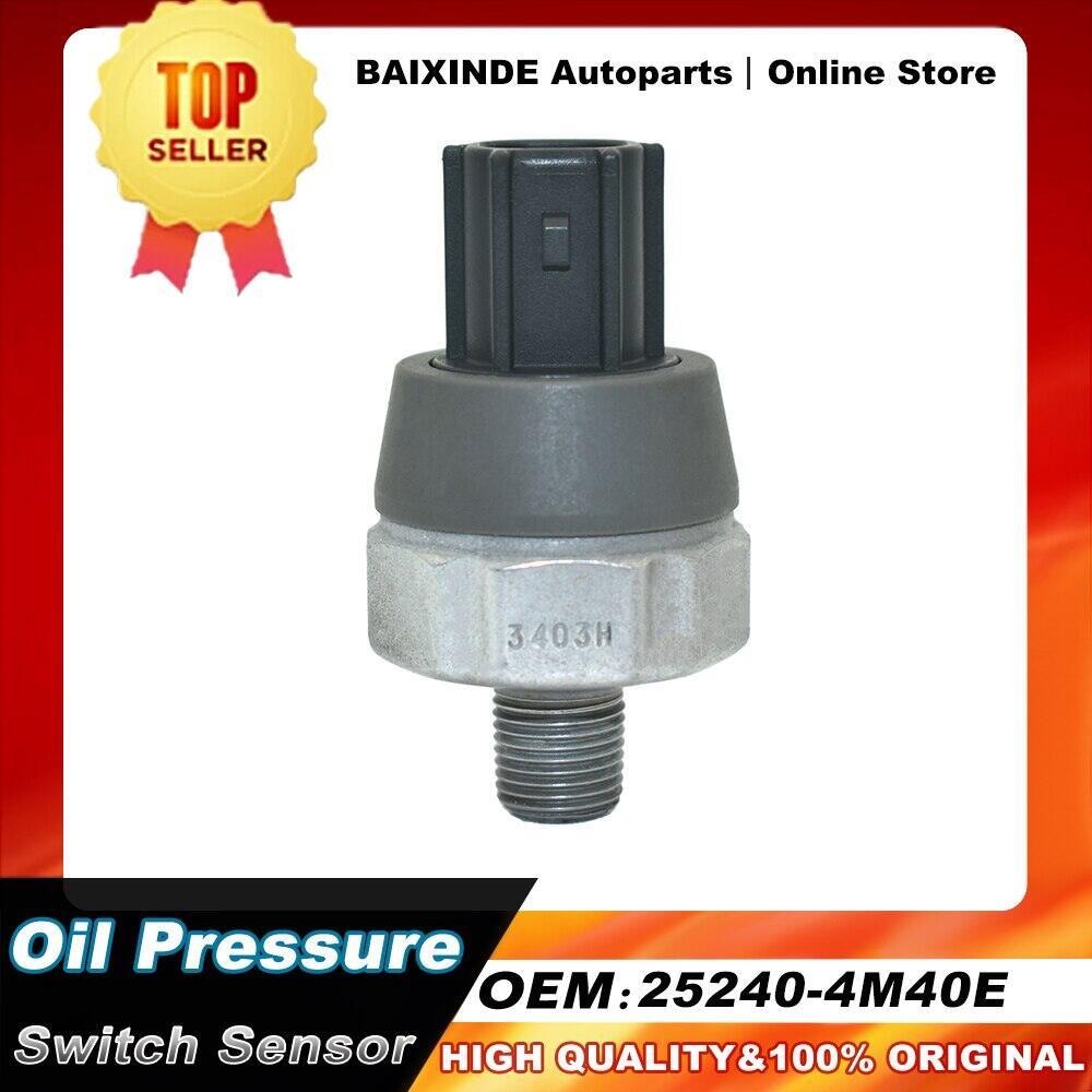 OEM 25240-4M40E 252404M40E สวิตช์ความดันน้ํามันเซ็นเซอร์สําหรับ Nissan Altima Armada Cube Frontier M