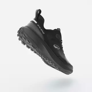 Decathlon Men'S Running And Trail Running Shoes - Kiprun รองเท้าวิ่งและวิ่งเทรลสำหรับผู้ชาย รุ่น Jf 190 Grip - Black