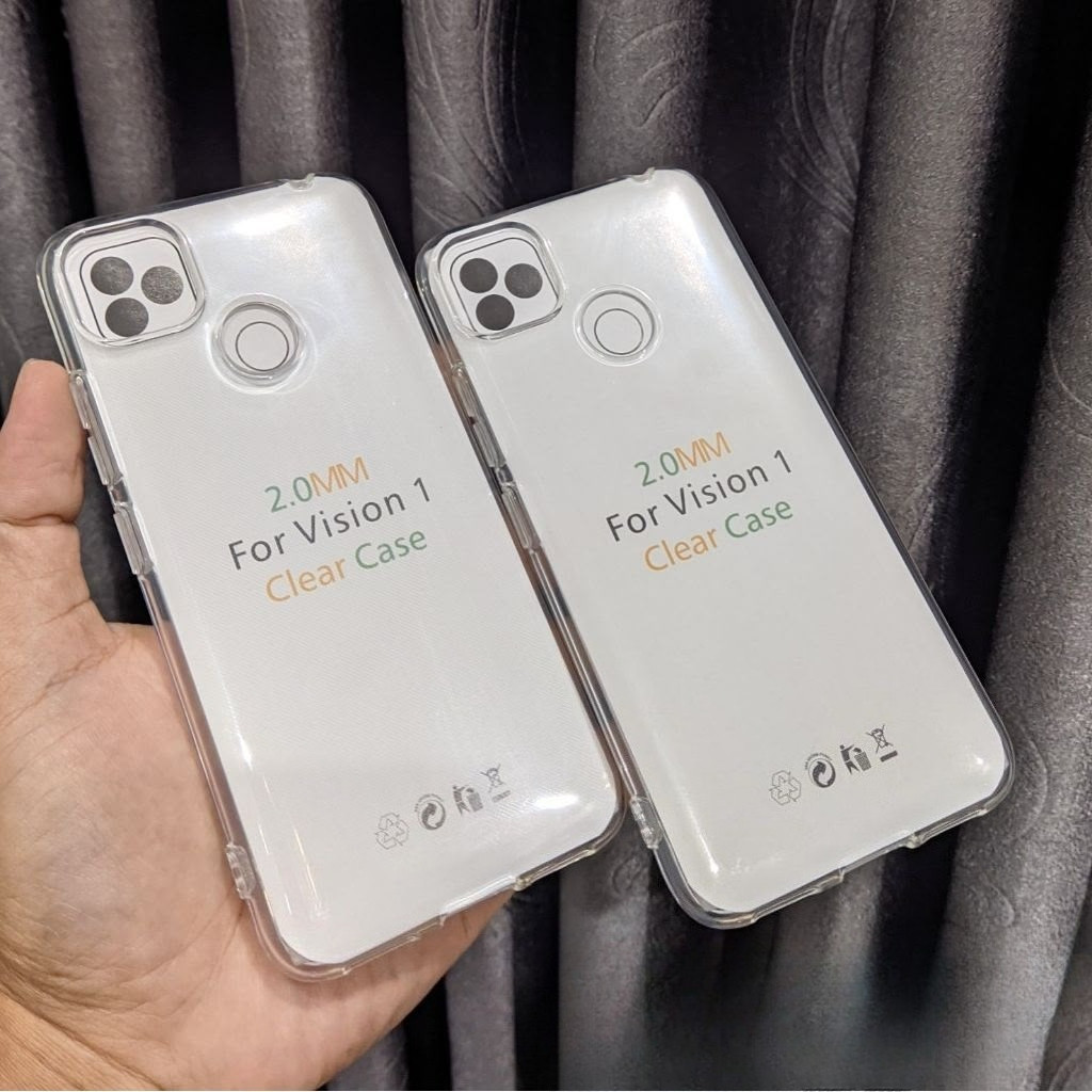 เคส ULTRATHIN สําหรับ ITEL VISION 1 / ITEL VISION 1 PLUS / ITEL VISION 1 PRO CLEAR TRANSPARENT คุณภา