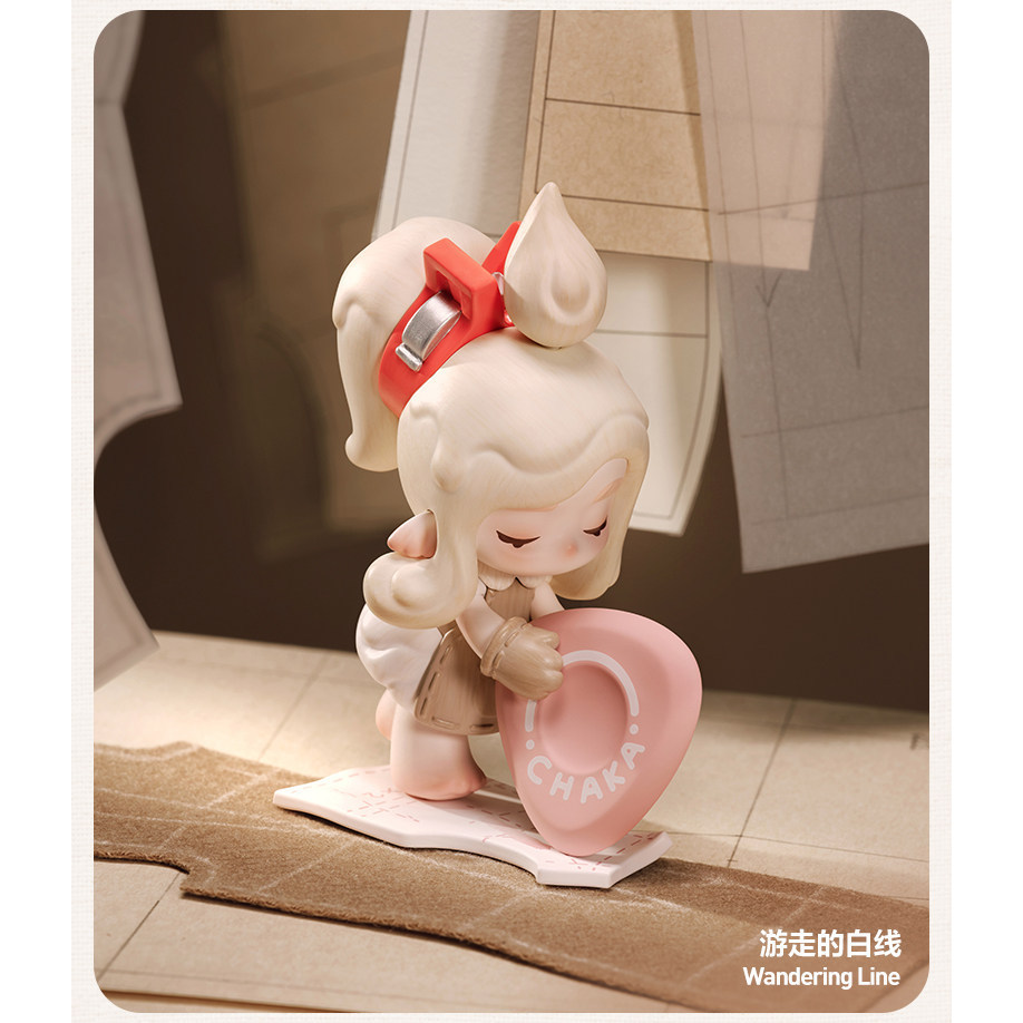 POPMART CHAKA Stitch By Stitch Figure Blind Box Gift 3MN5