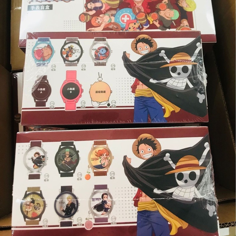 [ของแท้] One Piece-Mystery Box Watch TR-IP50899 (Single Draw 49.9 หยวน, Service Box 9 ชิ้น)