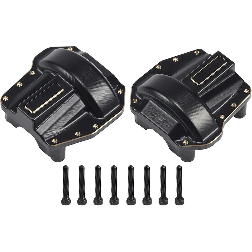 AMK SCX10 III ทองเหลือง Diff ฝาครอบ 76g 1/10 Capra Portal Axle Differential ด้านหน้าด้านหลังชุดสําหร