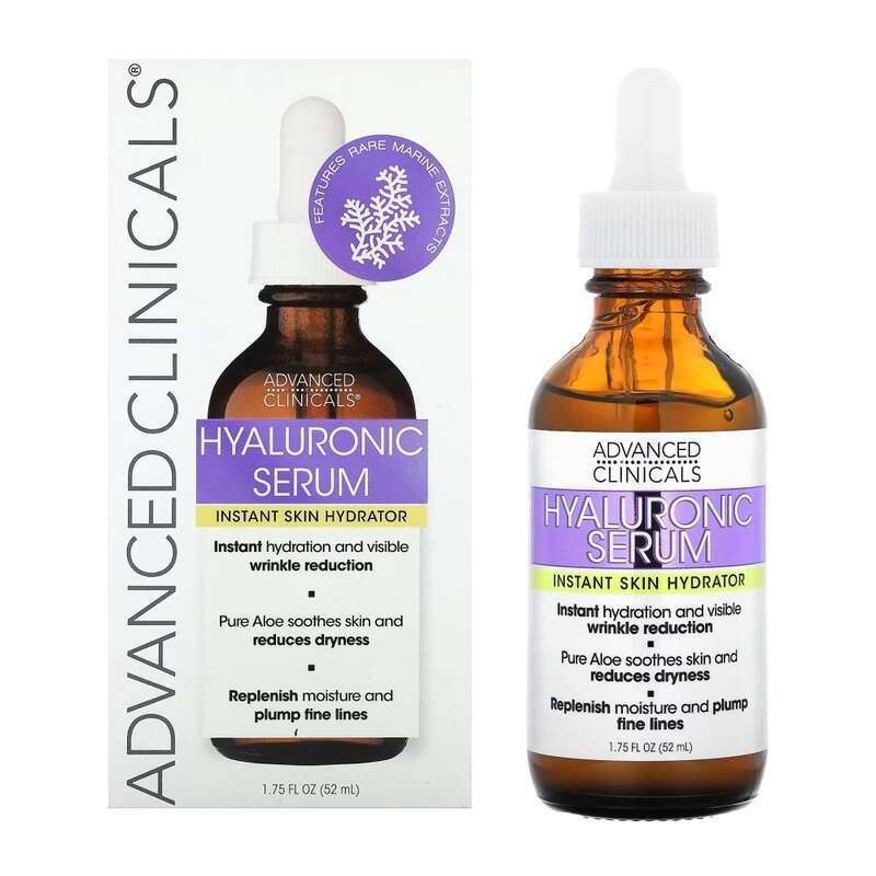 Advanced Clinicals, Hyaluronic Serum, Instant Skin Hydrator, 1.75 fl oz (52 ml) 766
