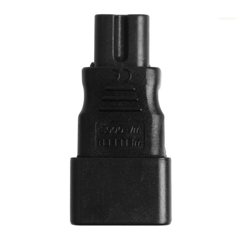 San* IEC320 C14 ถึง C7 PDU UPS Plug Female Power Adapter Plug Converter Changer