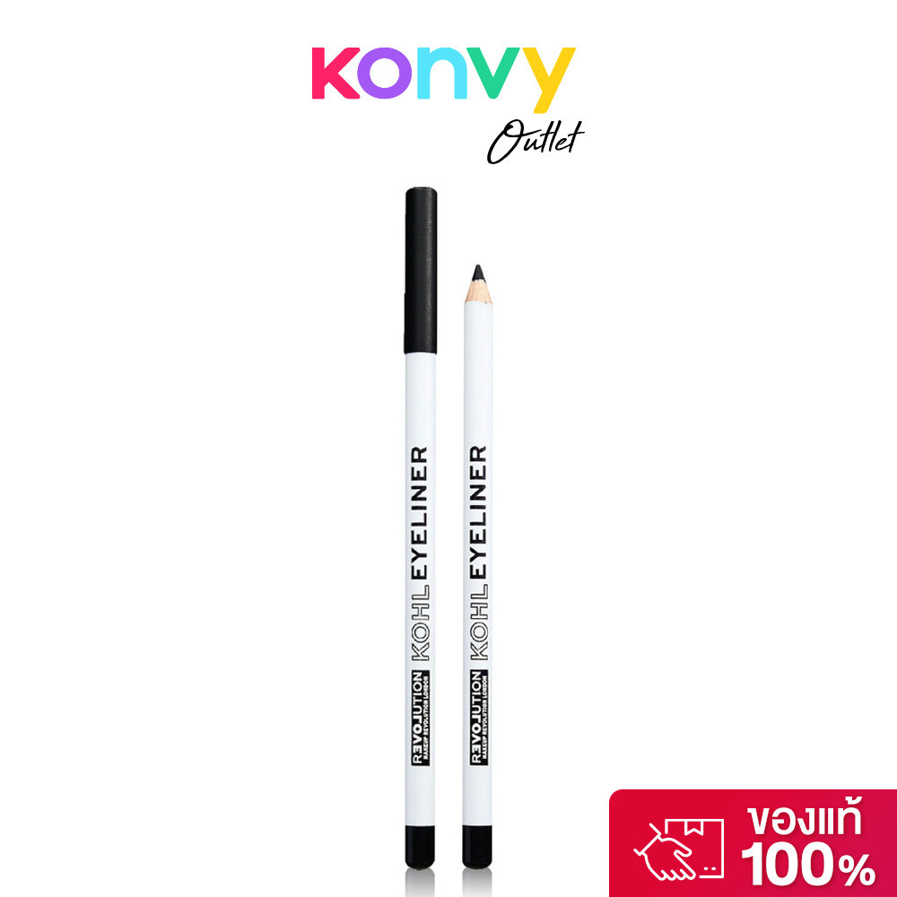 Makeup Revolution Relove Kohl Eyeliner 1.3g เมคอัพ รีโวลูชั่น ดินสอไลเนอร์.