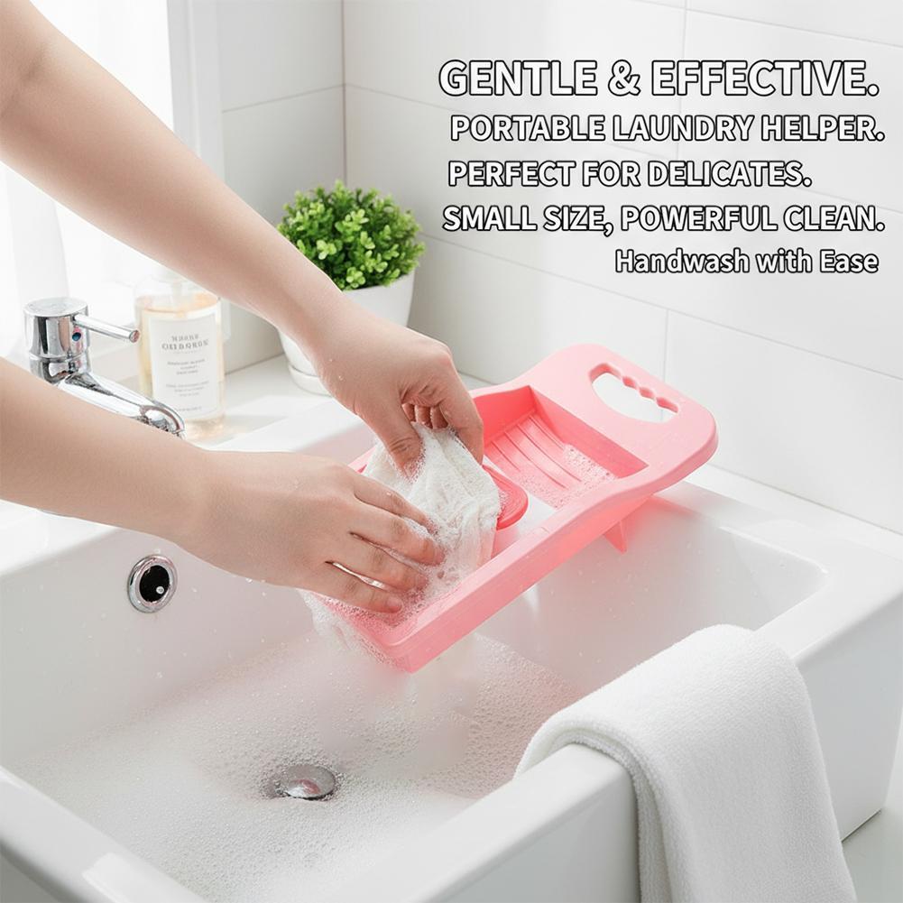 เครื่องซักผ้าขนาดเล็กแบบพกพาสําหรับถุงเท้าและชุดชั้นใน Handy Laundry Scrubber สําหรับหอพัก Home H7i3