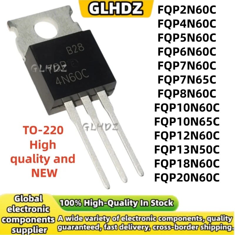 5 TO-220 FQP2N60C/4N60C/5N60C/6N60C FQP7N60C FQP7N65C FQP8N60C FQP10N60C F12N60C F10QP20C F12N60C F1