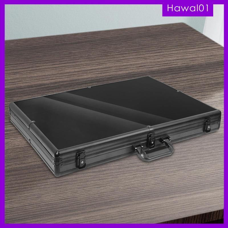 [Hawal] Card Display Case Collectors Easy to Carry Collectibles Trading Card Case