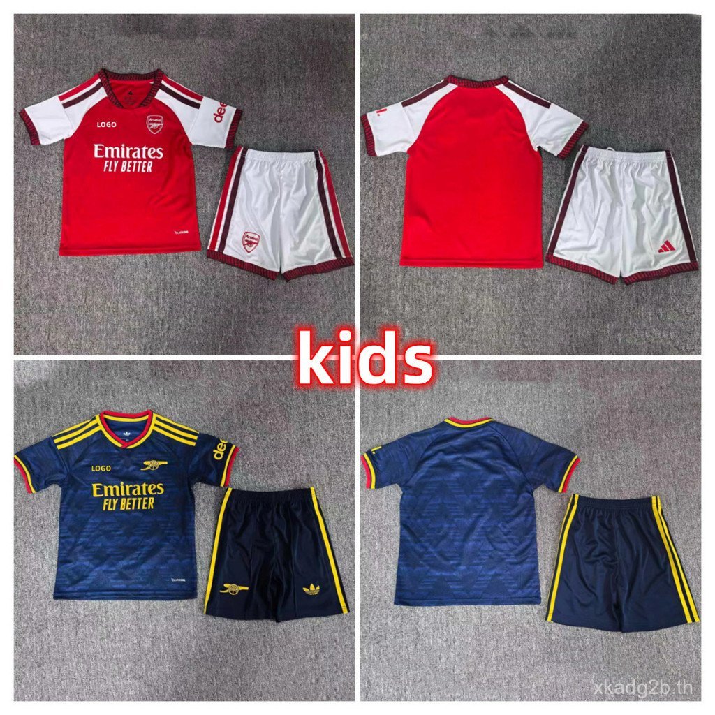 2026/27 เสื้อฟุตบอลสูทเด็กคุณภาพสูง Arsenal Home