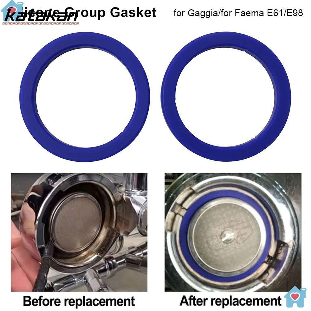 KATAKAN 1 ชิ้นซิลิโคนกลุ่มปะเก็น, 8.5 มม.E61 Group Head Seal Kit, Leakproof O-Ring ปะเก็น Coffeeware
