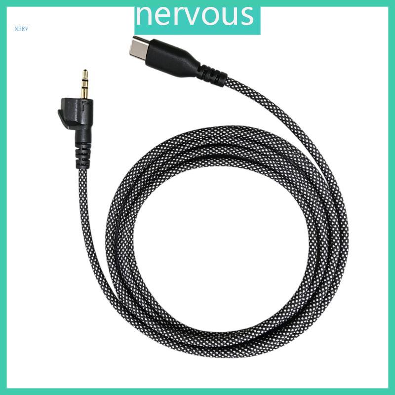 NERV 150 ซม. สายหูฟังแบบถักพร้อมและ USB C สําหรับผู้ใช้ AE2 AE2I AE2W