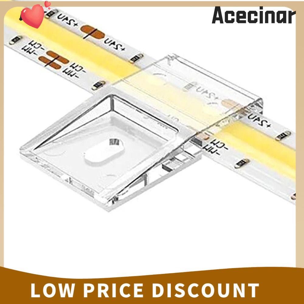 ACECINAR คลิปพร้อมสกรู, WS2812B WS2811 FCOB COB SK6812 RGBW 10 มม.PCB LED Light Strip คลิป, Light St
