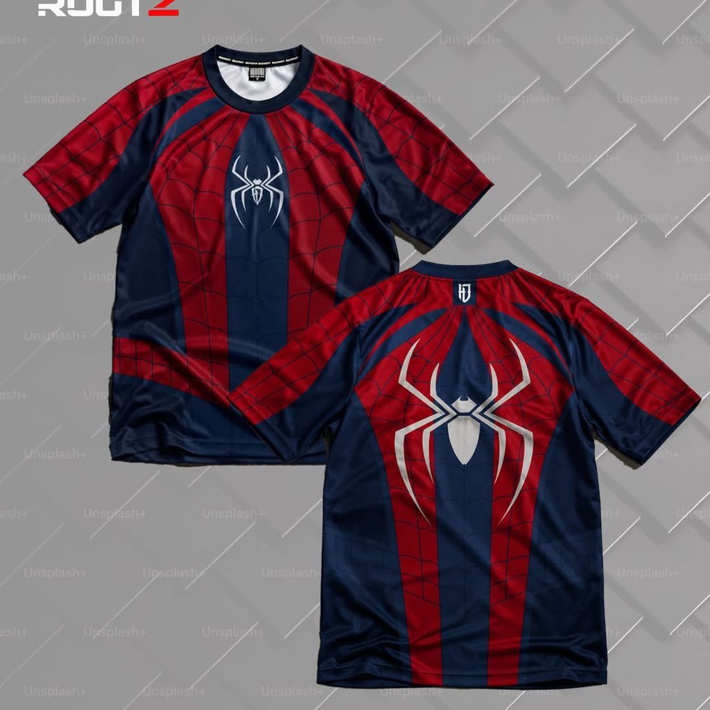 👕3D❗3 Super Hero Spider Man Cool Handsome American Style Printed T-shirt cotton Short Sleeve Shirt Unisex