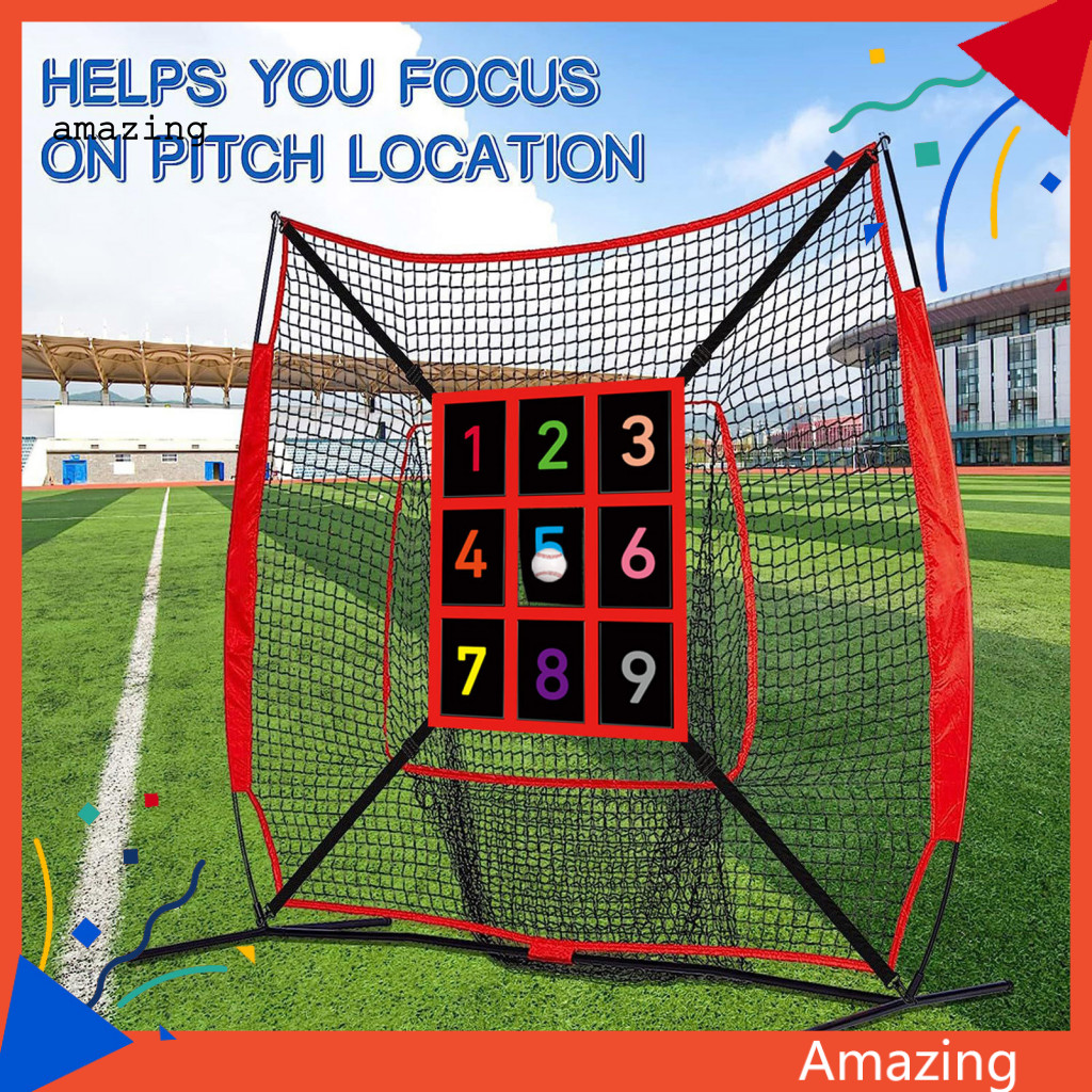 [AM] Baseball Strike Zone Target Adjustable Strike Zone for Pitching Baseball Softball Pitching Targ