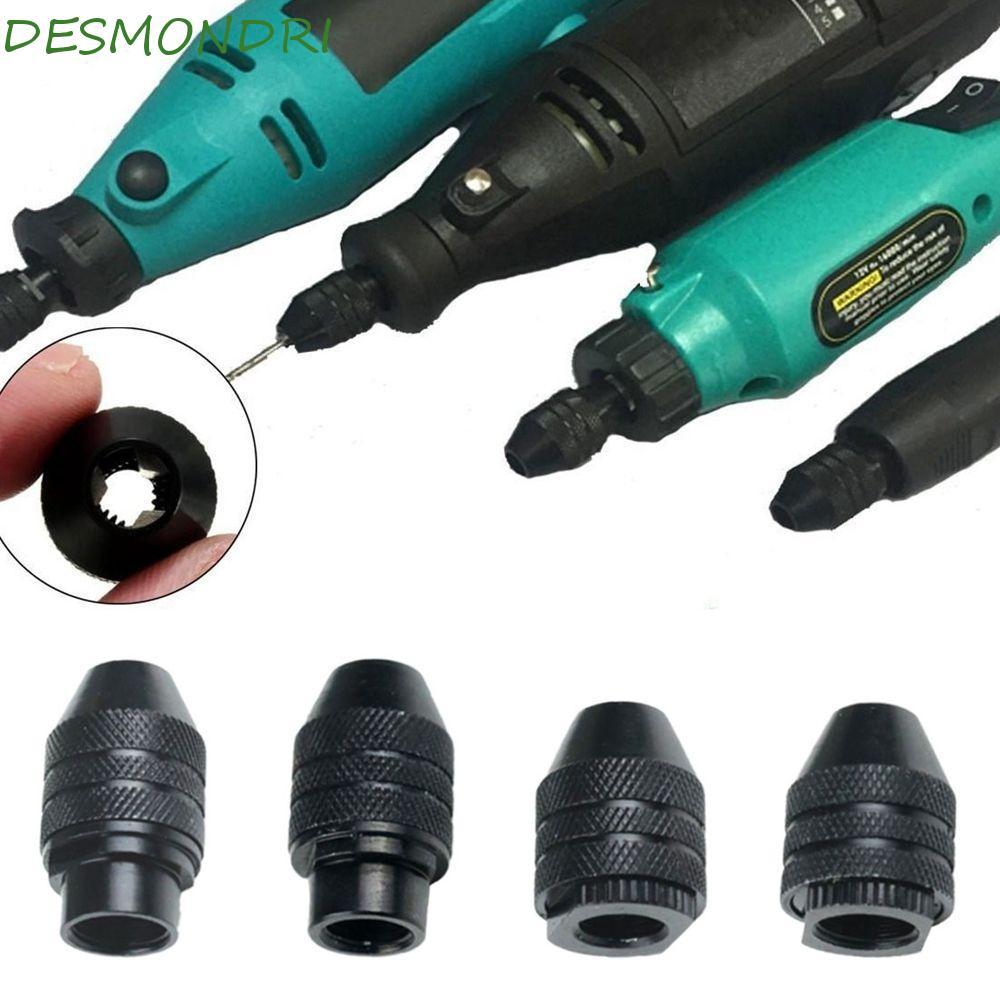 DESMONDRI Keyless เจาะ Chuck แปลงเครื่องมือโรตารี่เหล็กคาร์บอนสูงมัลติฟังก์ชั่น 0.75 มม.กันสนิม M7 M8 เจาะเครื่องมือ Bit