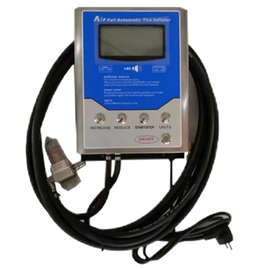 IMJ7 HONOW 12V CE Certified Wall Hung ยานยนต์โลหะ Tyre เครื่องวัดความดันพร้อมจอแสดงผล LCD OEM ODM