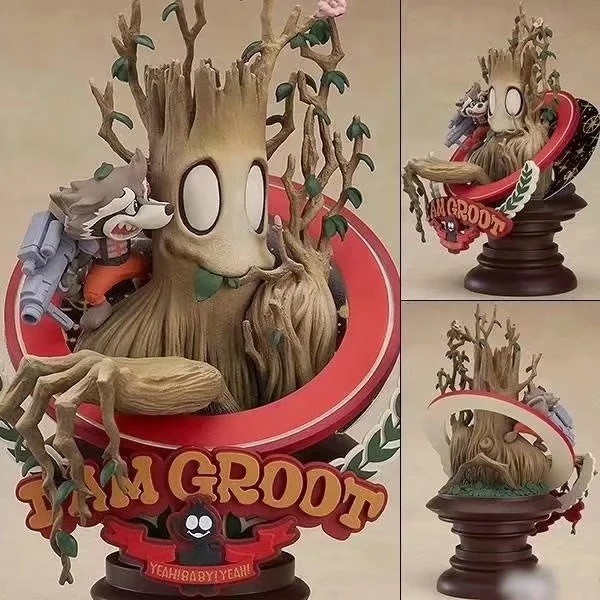 优质-Groot Superlog Ver Figure - โมเดลสะสมภาพยนตร์