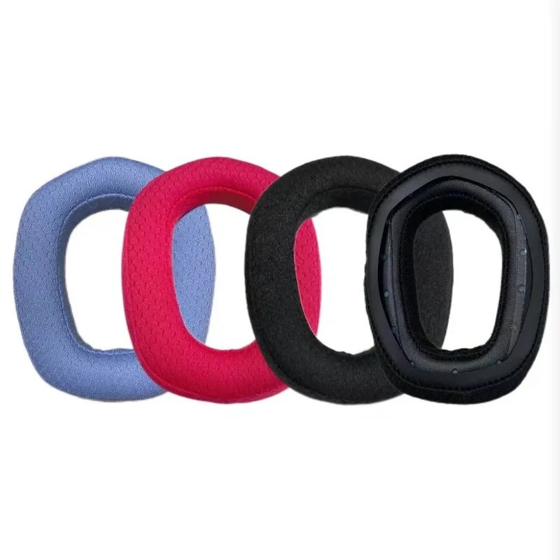 เปลี่ยนแผ่นรองหูฟังแผ่นรองหูฟังสําหรับชุดหูฟังเล่นเกมไร้สาย Logitech G435 G 435 Lightspeed