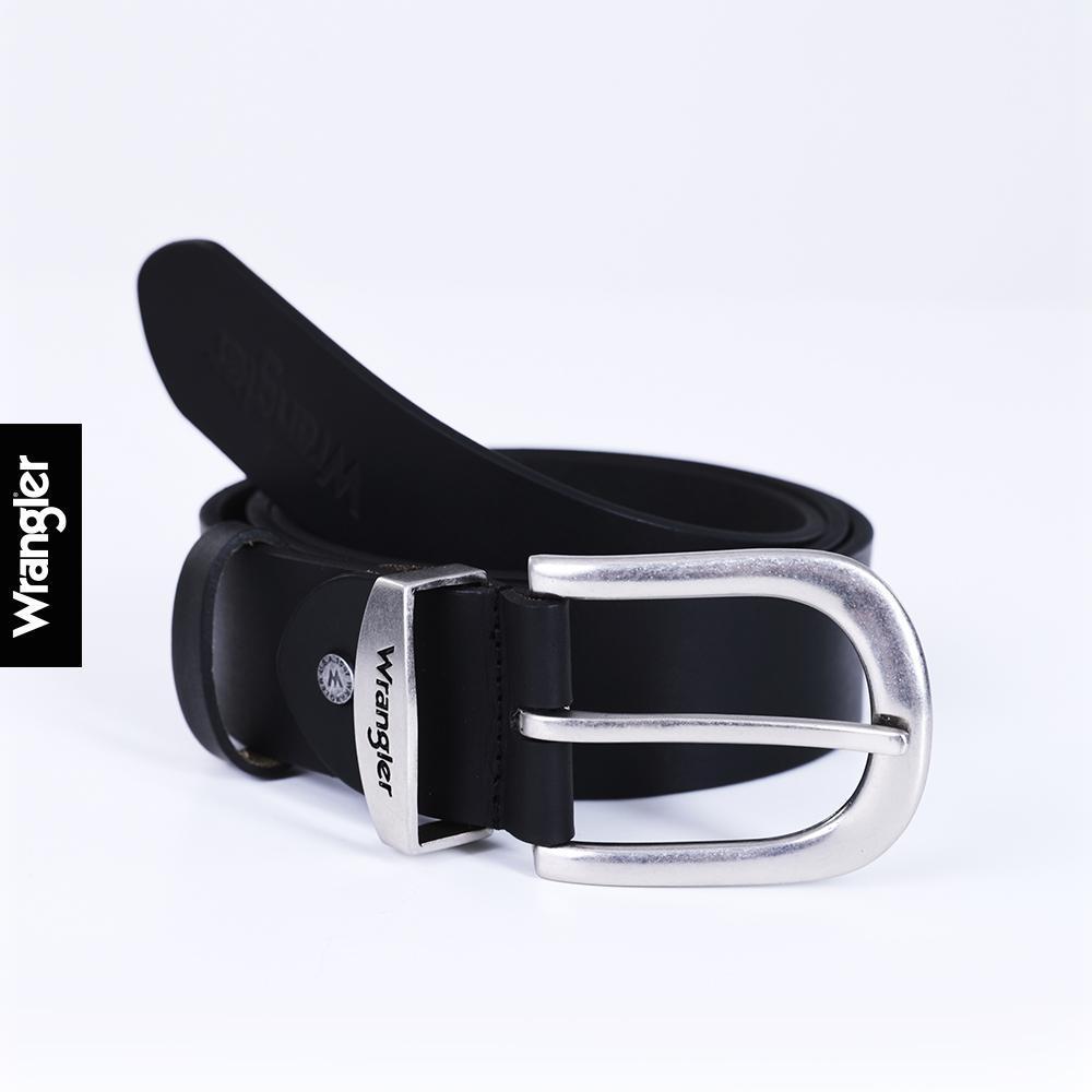 WRANGLER เข็มขัดผู้ชาย รุ่น WR S126MBELN02 สีดำ