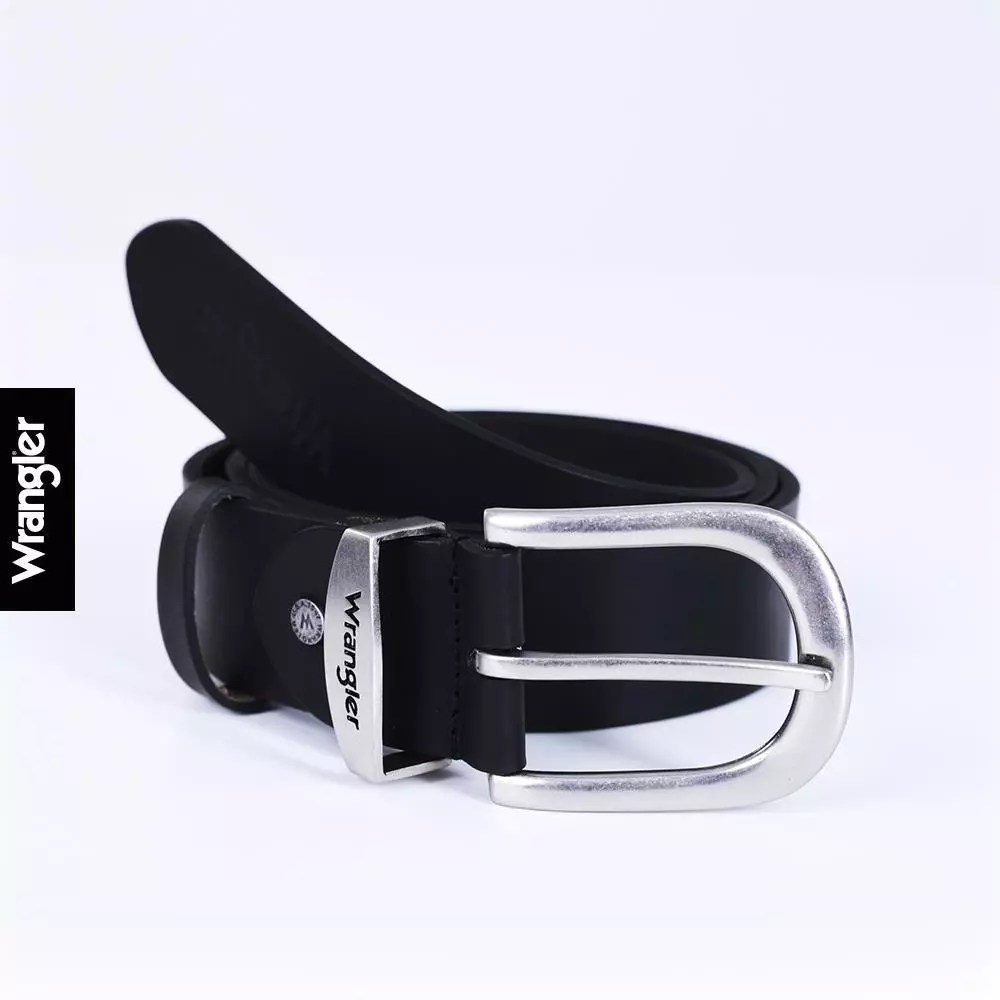 WRANGLER เข็มขัดผู้ชาย รุ่น WR S126MBELN02 สีดำ