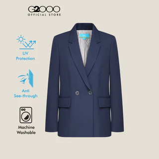 G2000 เสื้อสูทสำหรับผู้หญิง ทรง Relaxed Fit รุ่น 5621108579 NAVY