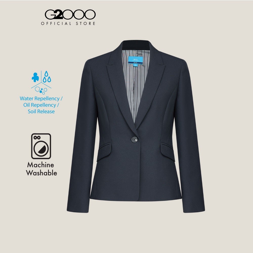 G2000 เสื้อสูทสำหรับผู้หญิง Slim Fit รุ่น 5121100379 DARK NAVY