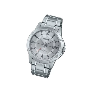 CASIO นาฬิกาข้อมือ CASIO รุ่น MTP-V004D-7CUDF วัสดุสเตนเลสสตีล สีเงิน