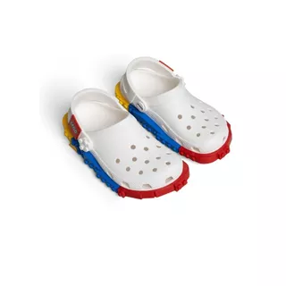CROCS รองเท้าลำลองเด็ก LEGO® CREATIVITY CLOG - WHITE