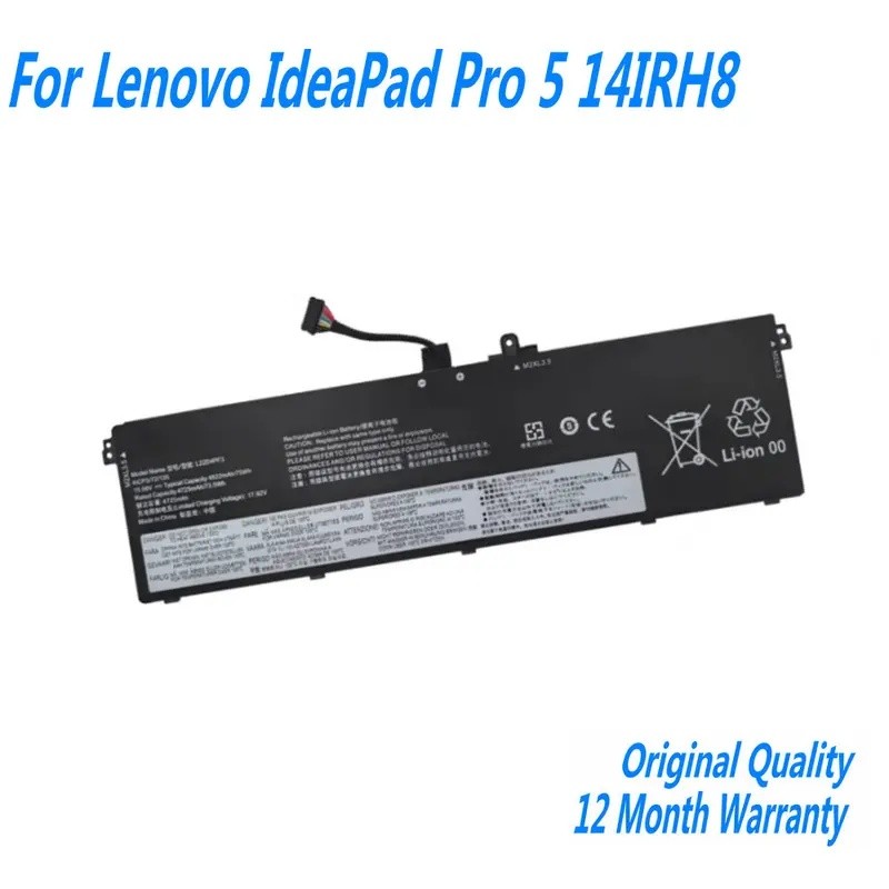 15.5*6V 75Wh L22D4PF3 แบตเตอรี่แล็ปท็อปสําหรับ Lenovo IdeaPad Pro 5 14IRH8 Series L22B4PF3 L22C4PF3 