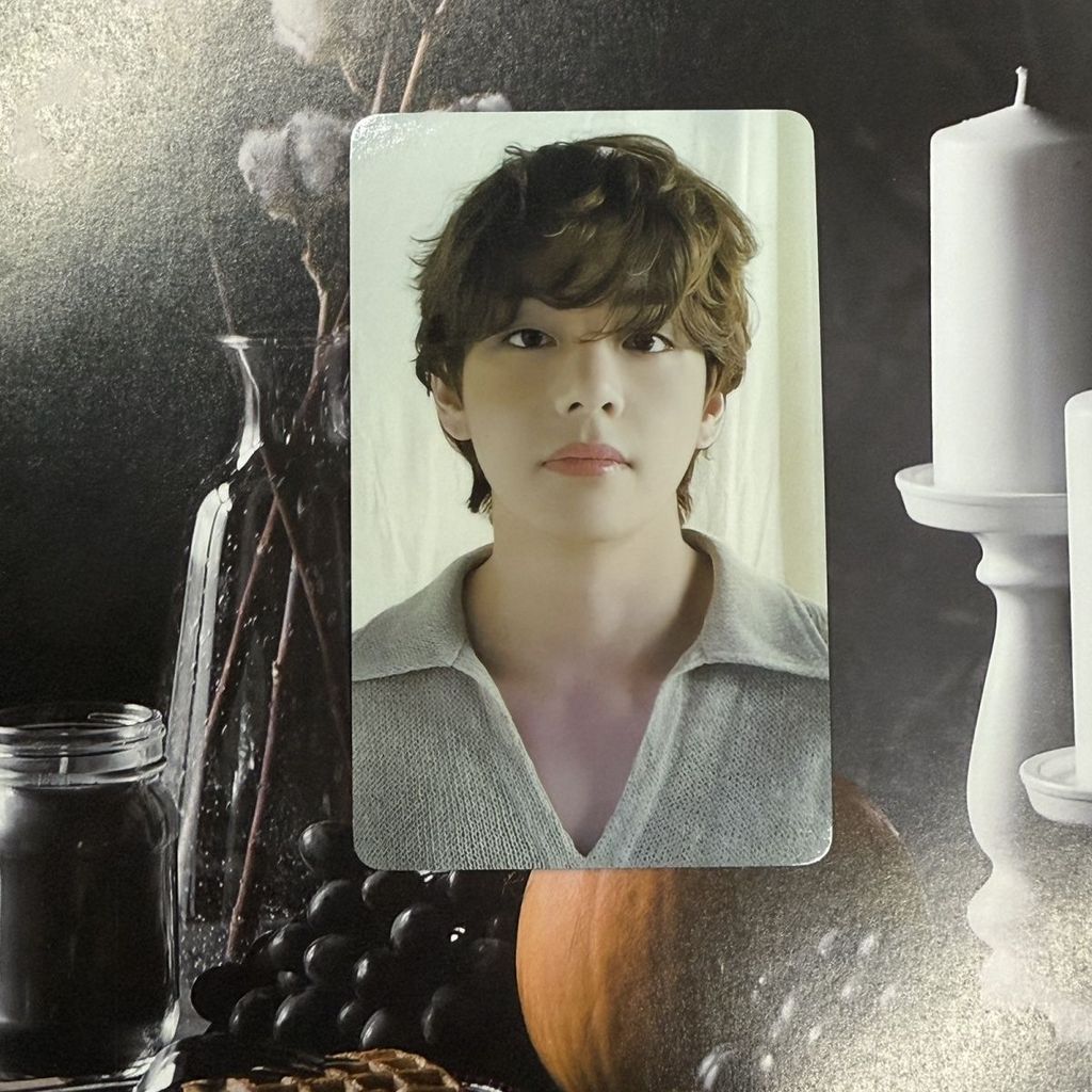 BTS Photocard deco การ์ดสองด้าน V Photocard Taehyung