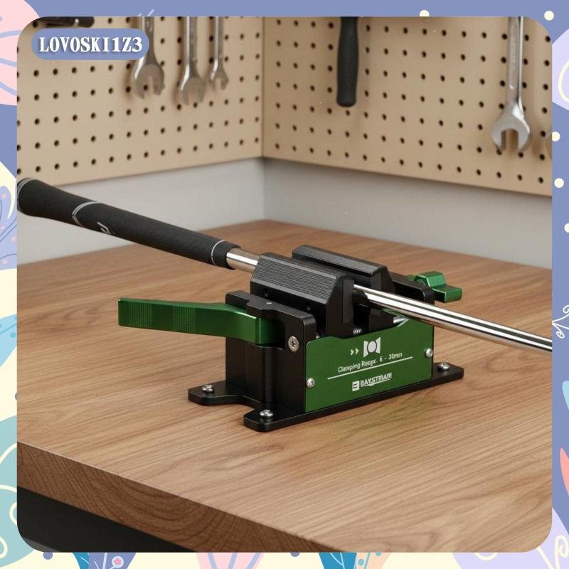 [lovoski1z3] ชุดถอดไม้กอล์ฟแบบปรับได้ CNC Machined Grip สําหรับแท่งกอล์ฟ Regripping และ Workshop ใช้
