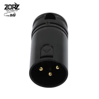 ZORZ ZR 801M ปลั๊กแคนนอลผู้ แจ็คปลั๊ก Connector อุปกรณ์เชื่อมต่อ ZR801M ZR-801M Hippo Audio