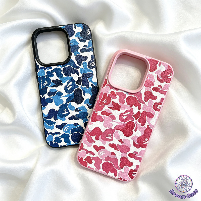 เคสไอโฟน17 สำหรับ IPhone 11 13 15 16 12 14 Pro Max XR X XS Max 16 15 7 8 Plus เคสลายพรางสุดเท่ ป้องกันกระแทก สไตล์ฮิปฮอป